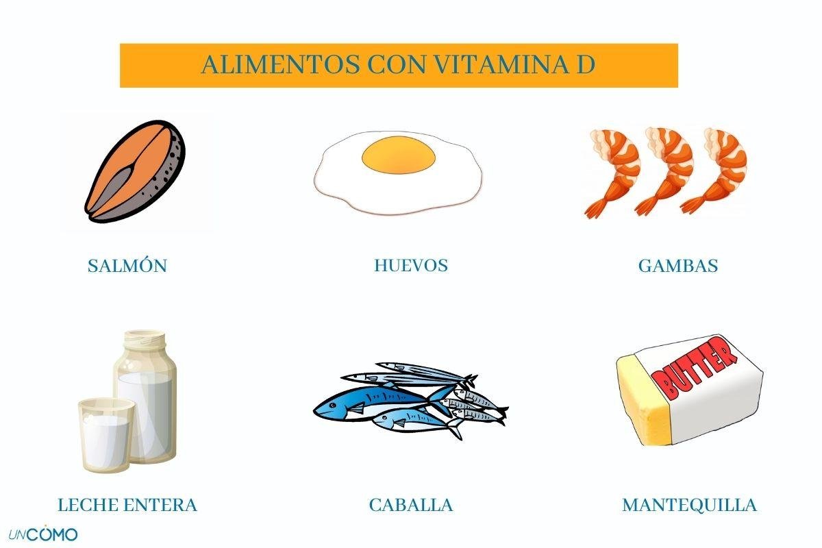 Alimentos Con Vitamina a D Y C