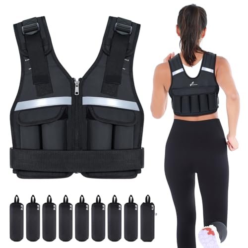 Adjustable Weighted Vest Weights Set: Sportneer 2 Lbs...
